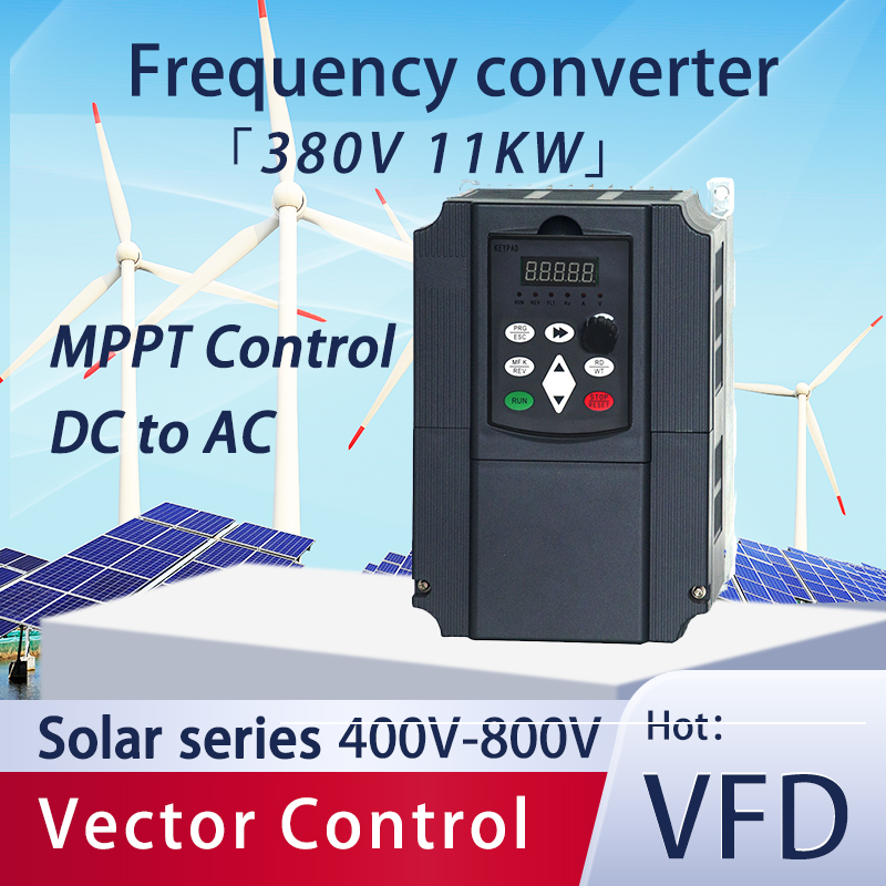 Vfd 11Kw Pump Controller - VFD 220V 11KW 15HP Solar Variable