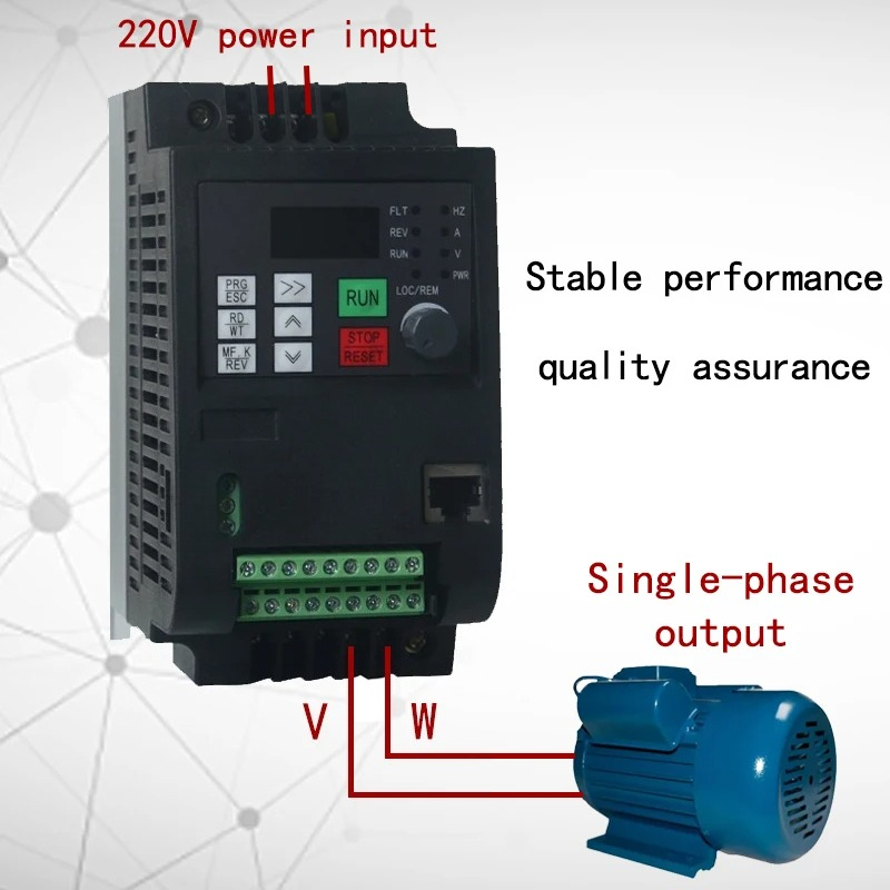 Vfd 2.2Kw Single Phase 220V - VFD Inverter 1.5KW/2.2KW/ Frequency Converter 1ph