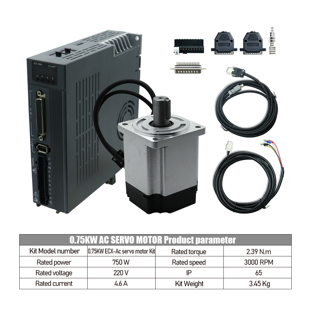 Servo Driver 750W Ac Servo Motor - 750W AC Servo Motor & ECX