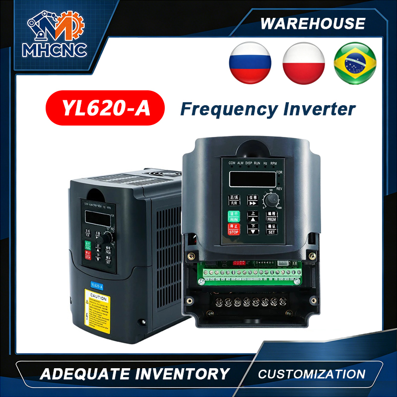 Vfd 2.2Kw Single Phase 220V - Local Stock MHCNC YL620 A VFD