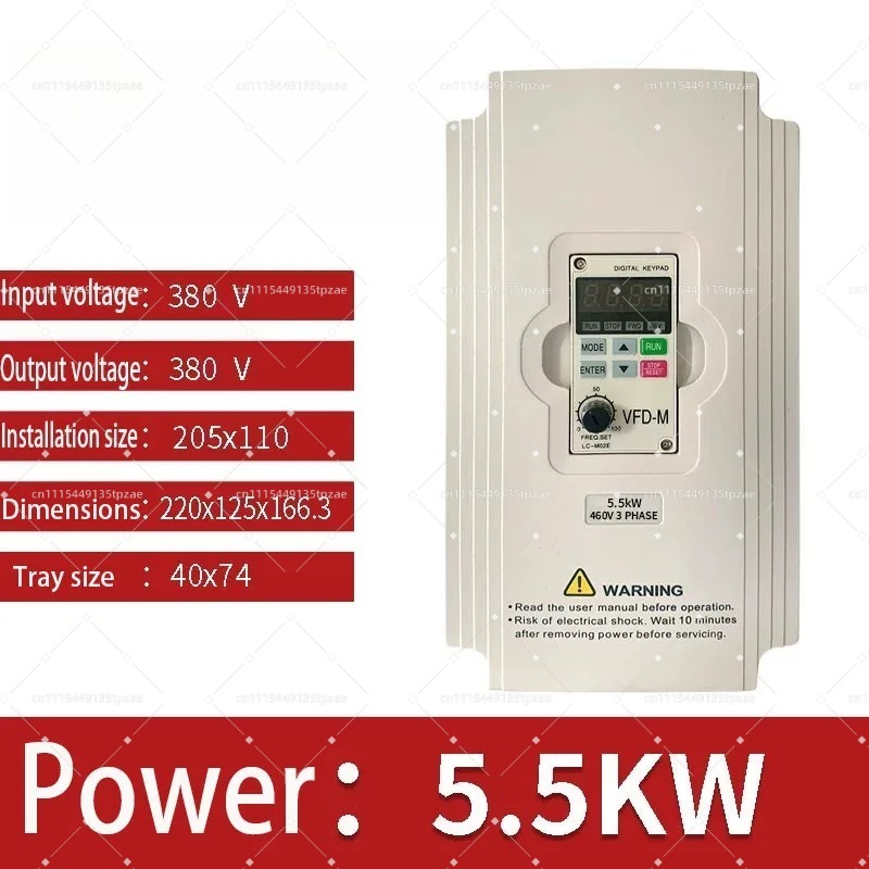 3.7KW 5.5KW 7.5KW Variable Fre - đánh giá và giá Variable Frequency Drive 3 Phase 380V