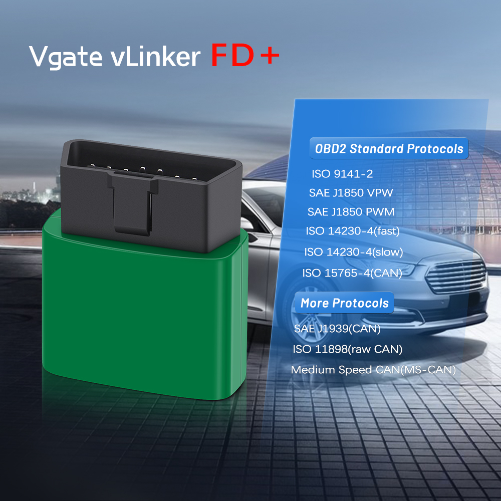 Vgate VLinker FD/FD+ for Ford  - đánh giá và giá Vfd With Brake Resistor