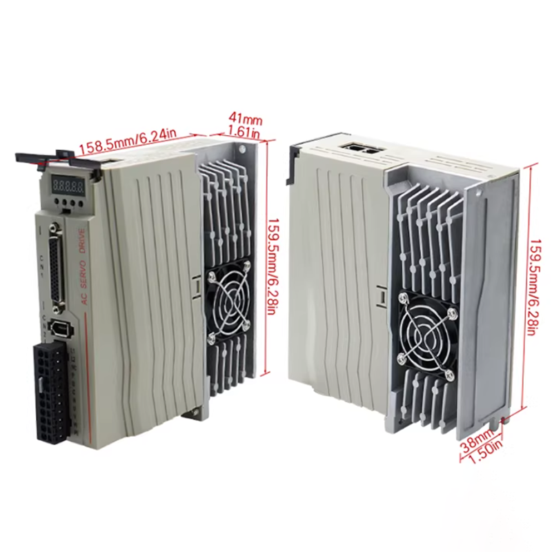 60AST 80AST 400W 600W 750W 1KW - đánh giá và giá Servo Motor 400W With Driver