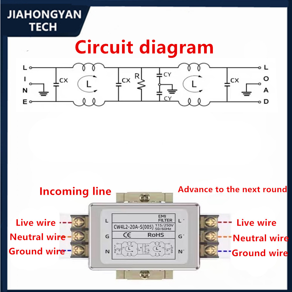 Single-phase bipolar power fil - đánh giá và giá Vfd Emi Filter 3 Phase