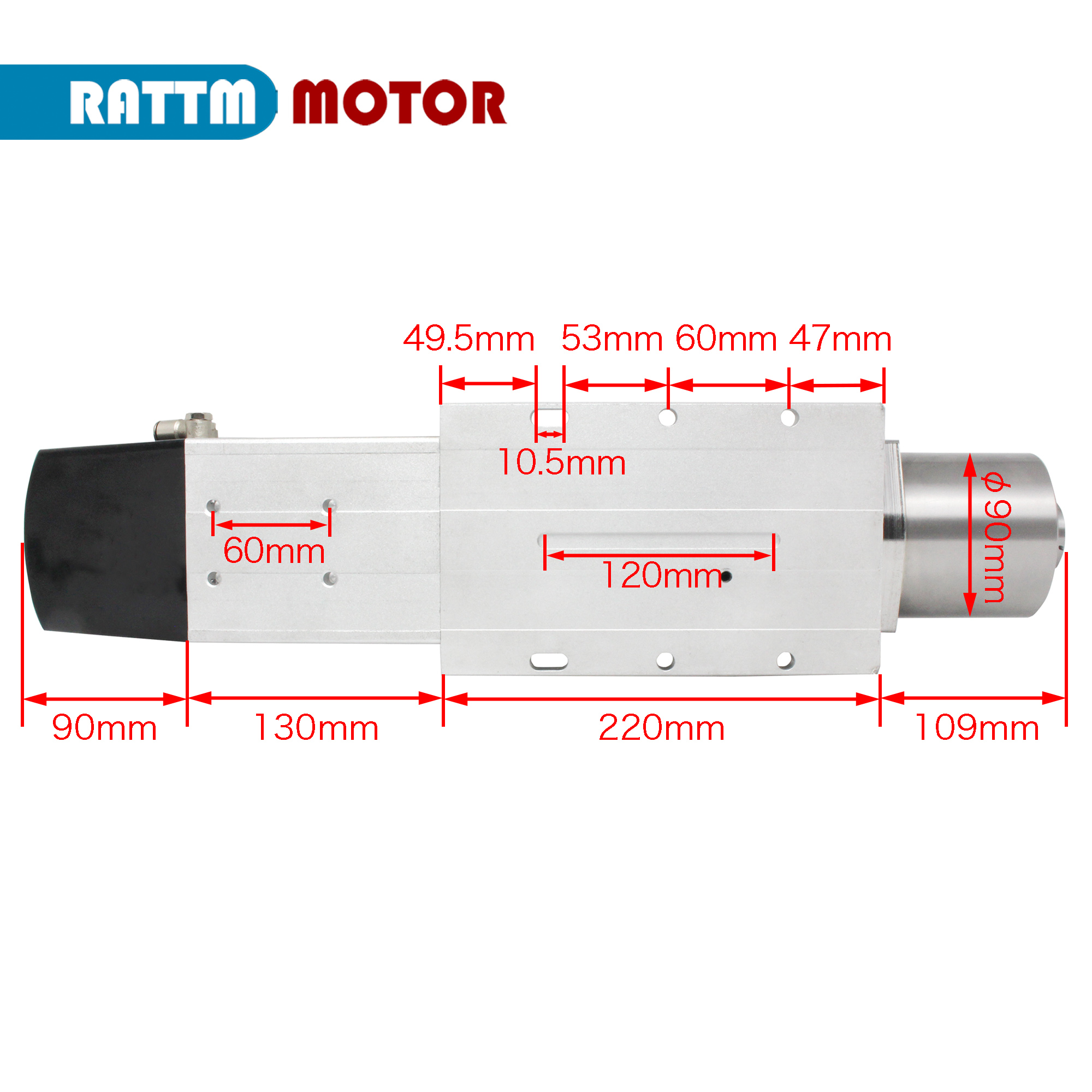 Auto Tool Changer ATC Spindle  - đánh giá và giá Vfd 7.5Kw Inverter Motor