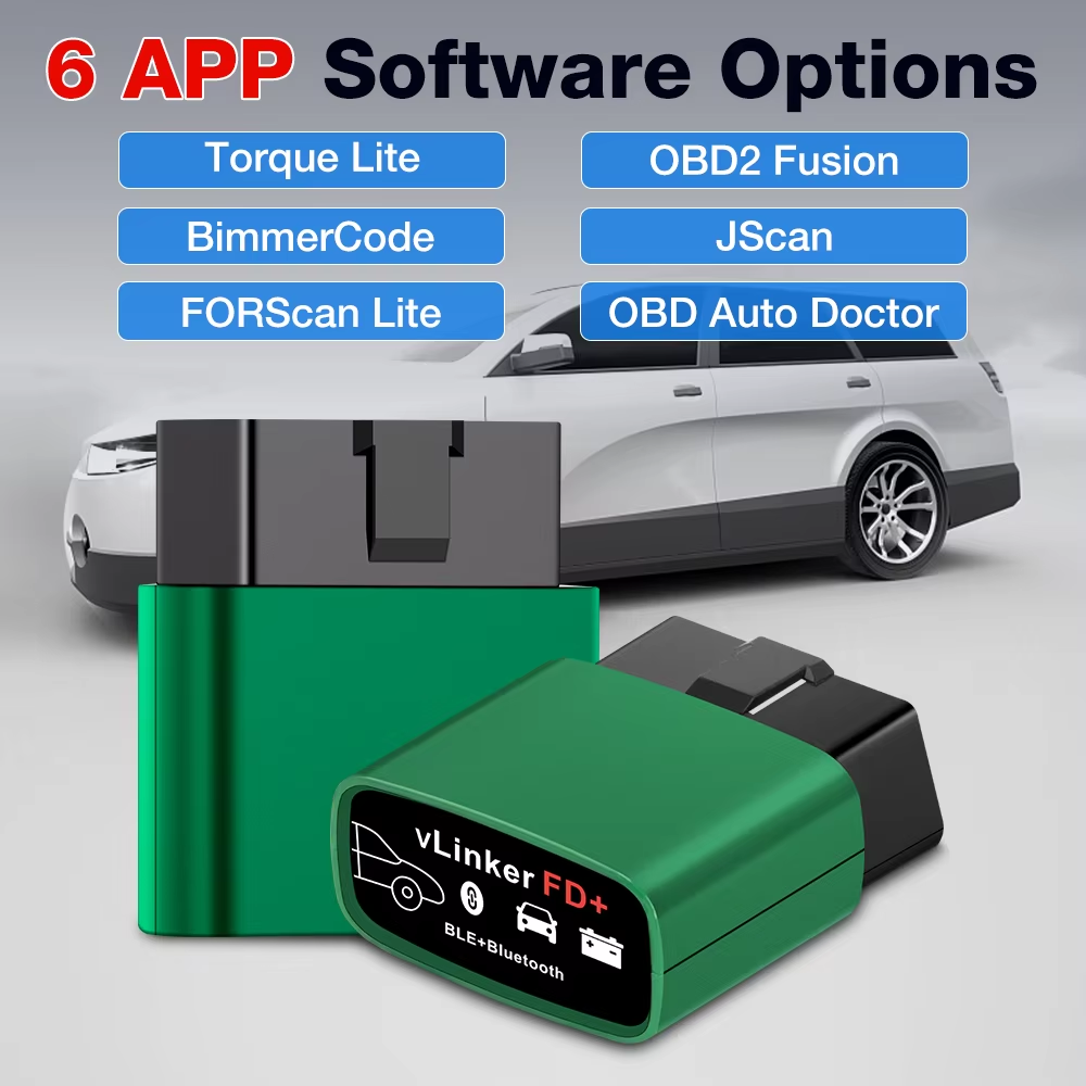 Vgate VLinker FD+ ELM327 BT 4. - đánh giá và giá Vfd With Brake Resistor