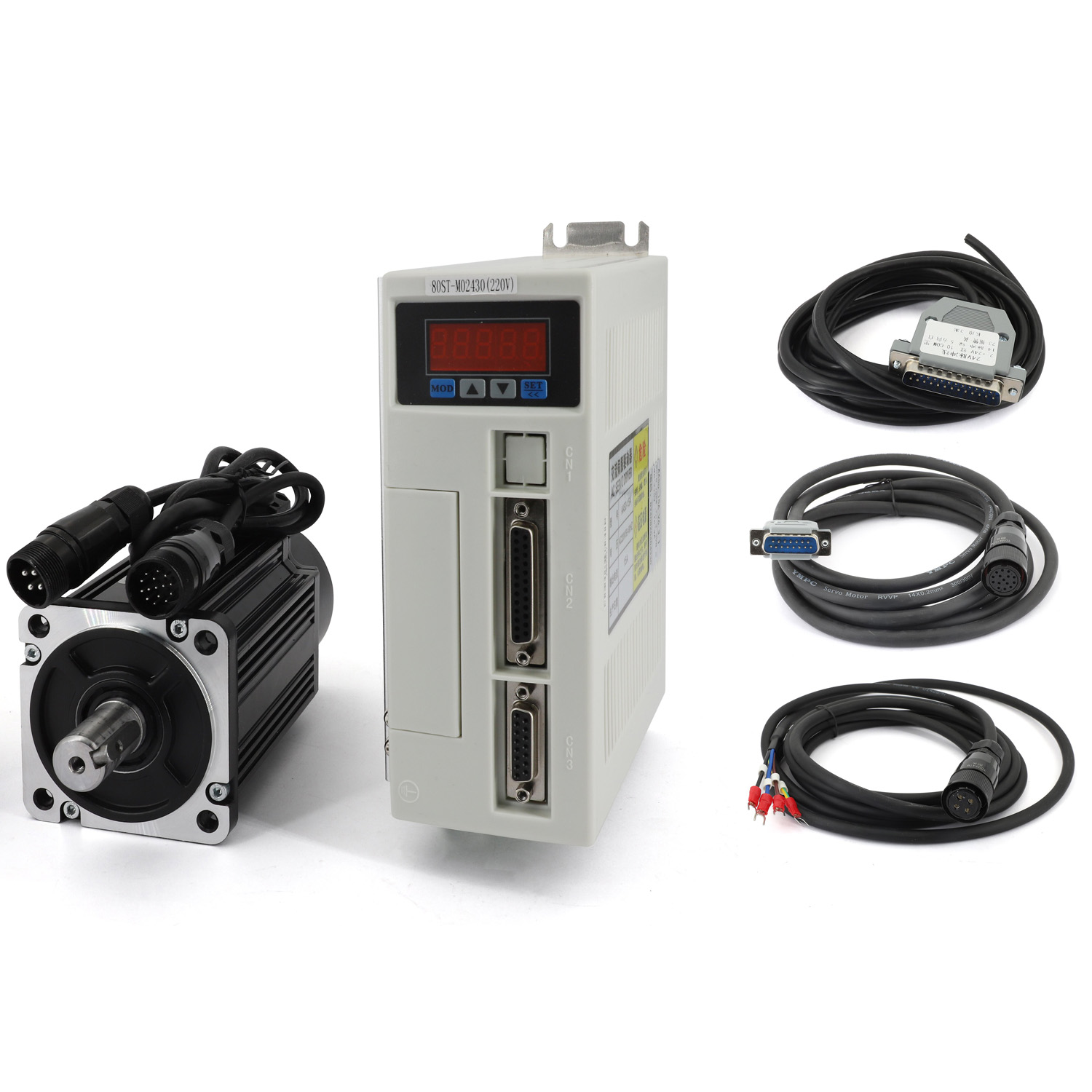 80ST-M02430 AC Servo + Tặng AA - đánh giá và giá Servo Driver 750W Ac Servo Motor