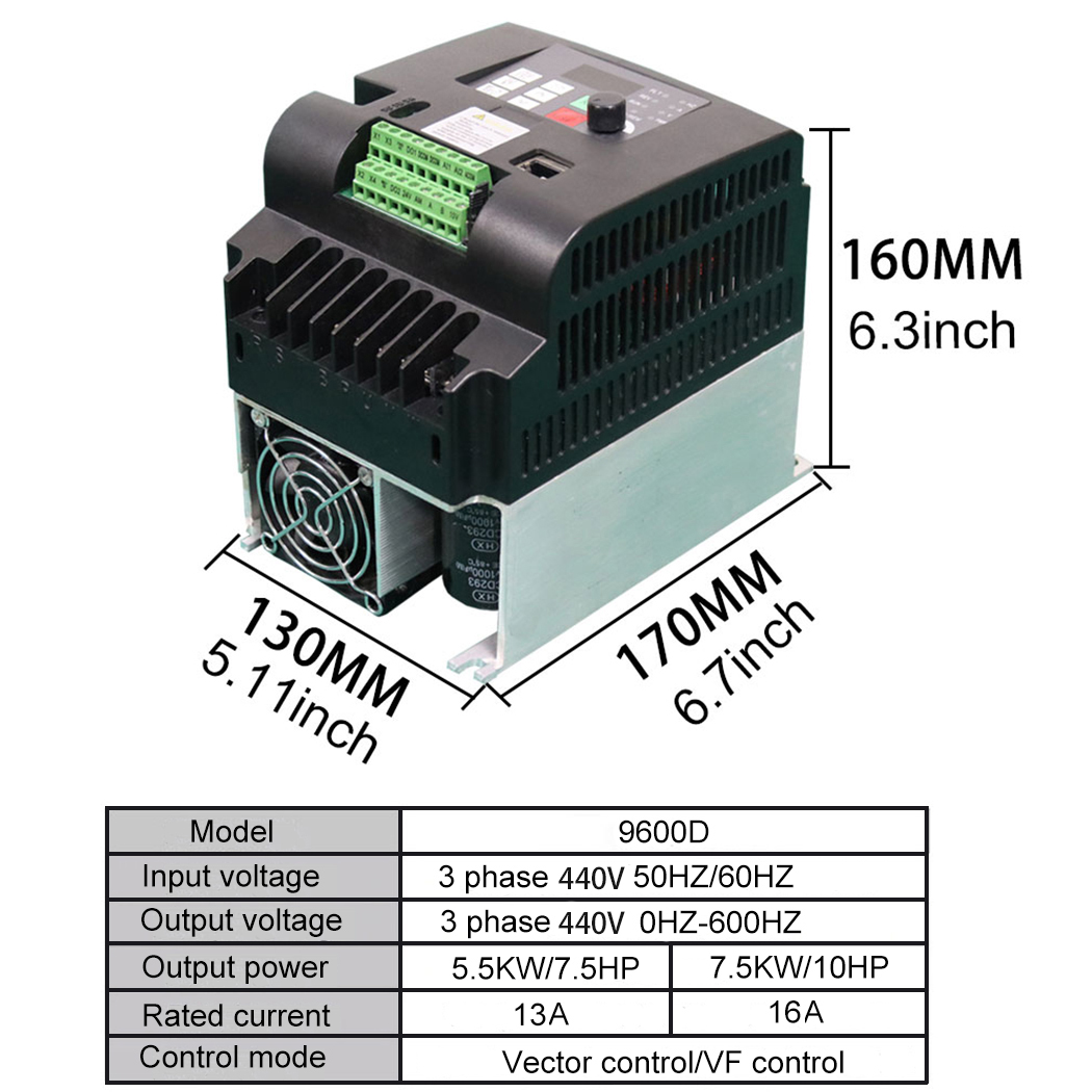 3 Phase RS485 VFD 440V Output  - đánh giá và giá Vfd 11Kw Pump Controller