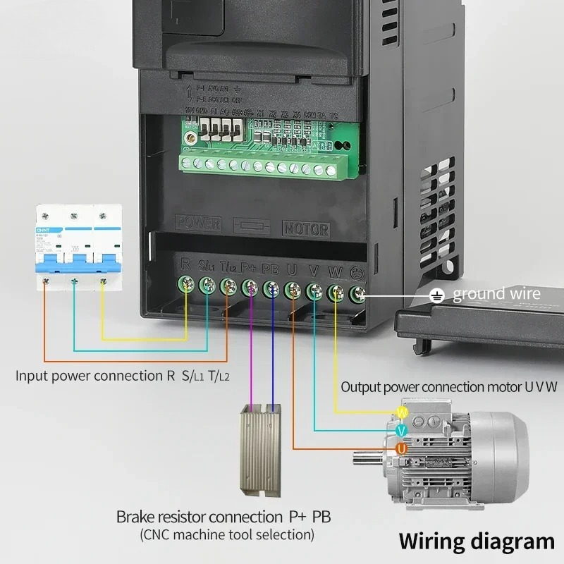 1.5/2.2/3.7/5.5/7.5KW VFD Freq - đánh giá và giá Vfd 7.5Kw Inverter Motor