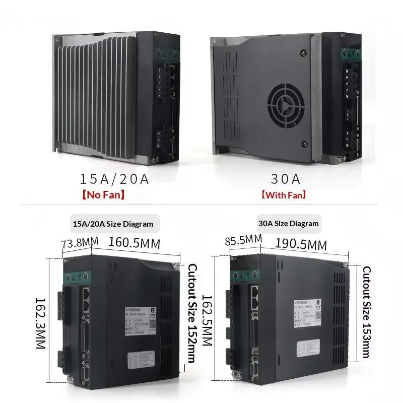 60 80 110 130 AC Servo Motor K - đánh giá và giá Servo Motor 400W With Driver