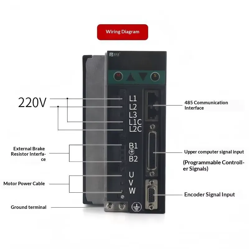 60 80 110 130 AC Servo Motor K - đánh giá và giá Servo Motor 400W With Driver