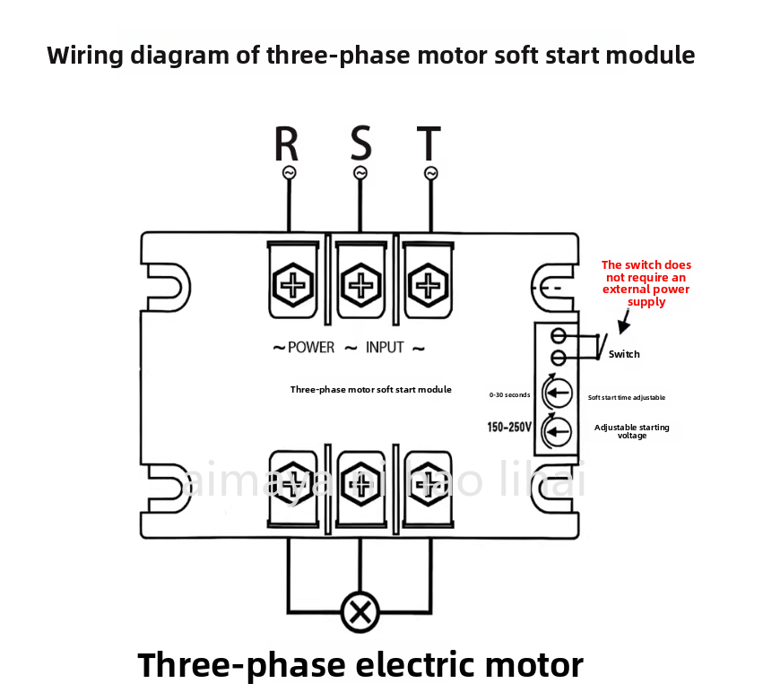 Three-phase soft start module  - đánh giá và giá Soft Starter 30Kw Motor