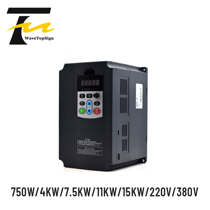Spindle Inverter 220V 380V 750 - đánh giá và giá Vfd 7.5Kw Inverter Motor