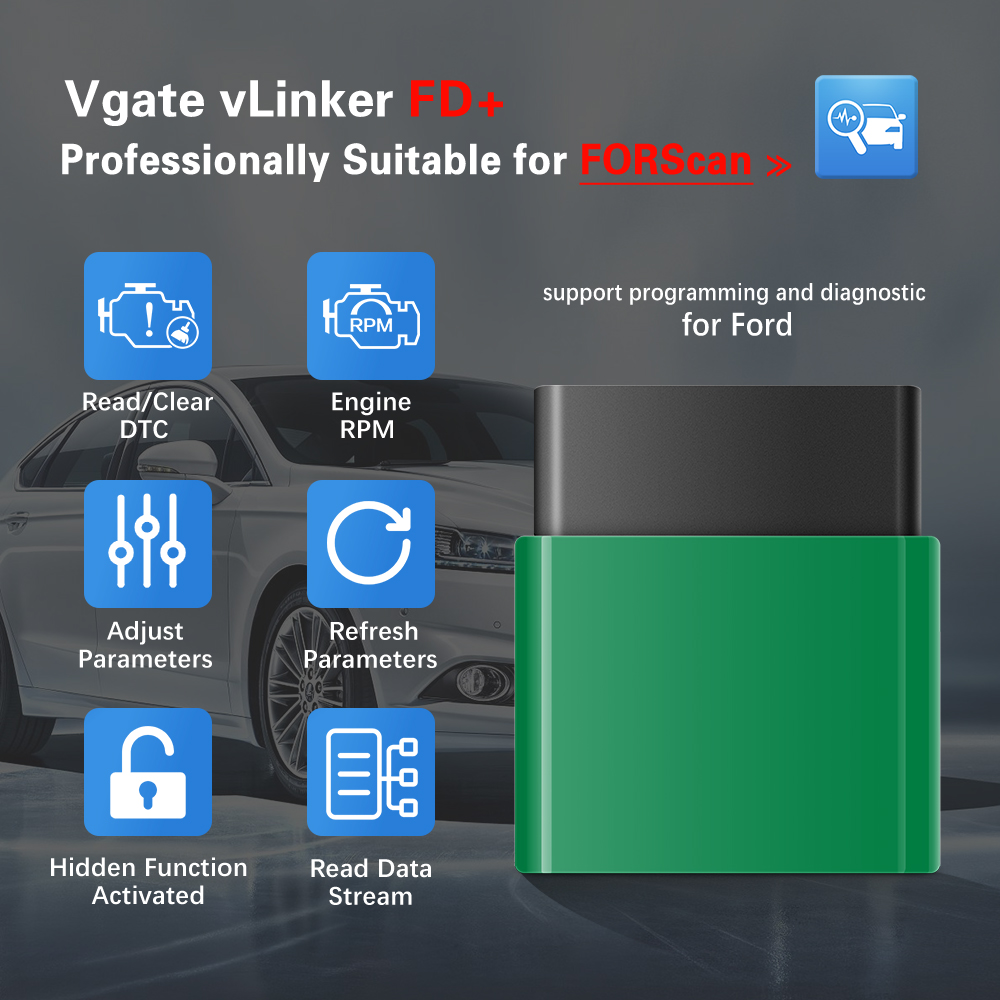 High Quality Vgate VLinker FD  - đánh giá và giá Vfd With Brake Resistor