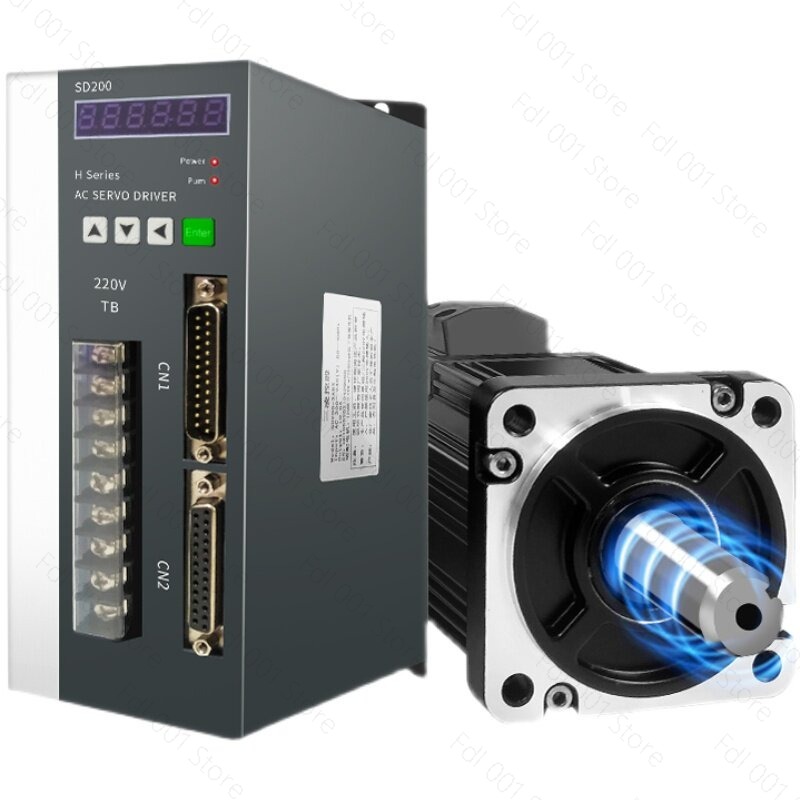 60/80/110/130 servo motor set  - đánh giá và giá Servo Driver 750W Ac Servo Motor