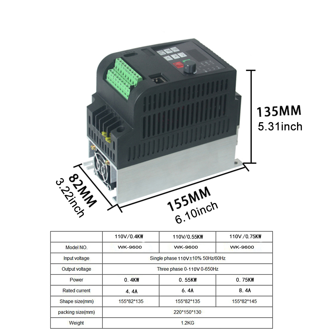 Economical Mini VFD 0.4kw-7.5k - đánh giá và giá Vfd 7.5Kw Inverter Motor