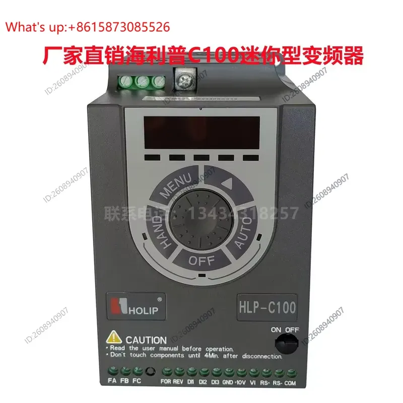 HLP-C100 Mini Inverter 0.37KW  - đánh giá và giá Vfd 0.75Kw Mini Inverter