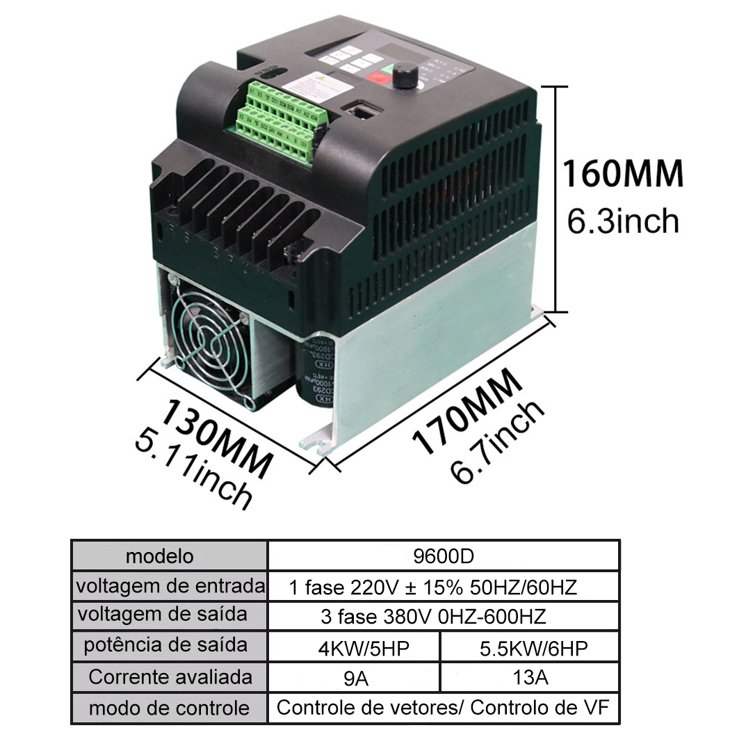 7.5kW Variable Frequency Drive - đánh giá và giá Vfd 7.5Kw Inverter Motor
