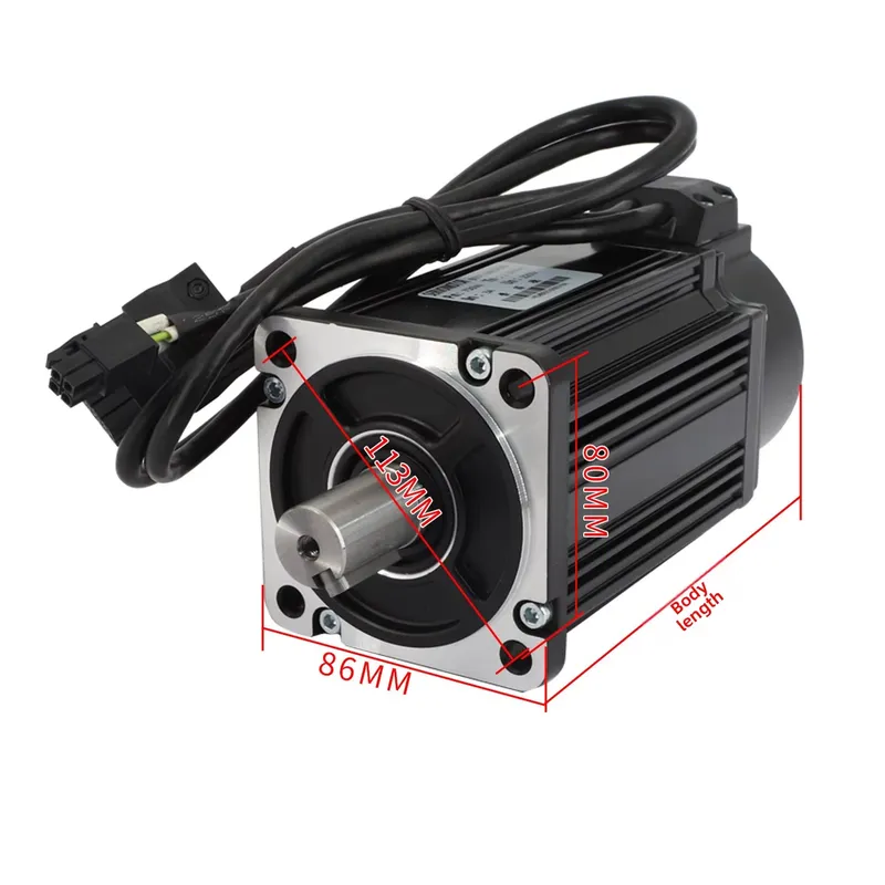 40-130 Frame Size 400W 750W AC - đánh giá và giá Servo Motor 400W With Driver