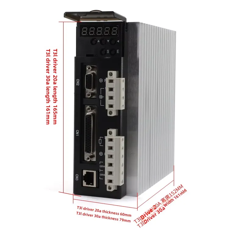 40-130 Frame Size 400W 750W AC - đánh giá và giá Servo Motor 400W With Driver