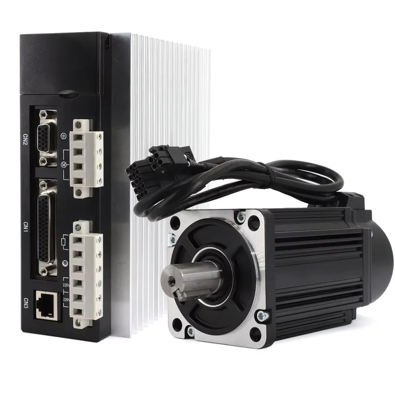 40-130 Frame Size 400W 750W AC - đánh giá và giá Servo Motor 400W With Driver