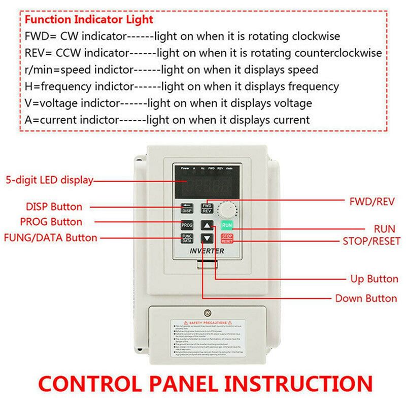 A73K 6X 2.2KW 3HP 220V Variabl - đánh giá và giá Vfd 2.2Kw Single Phase 220V