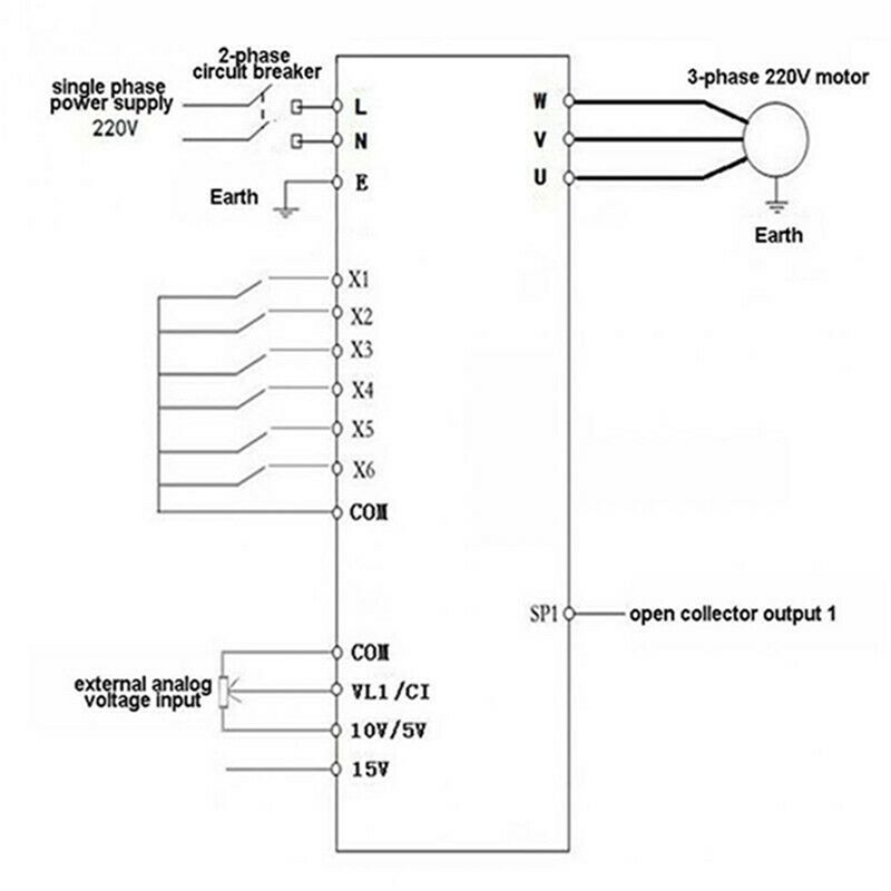 A73K 6X 2.2KW 3HP 220V Variabl - đánh giá và giá Vfd 2.2Kw Single Phase 220V