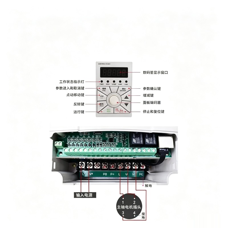 Mokweir CE ISO Certified MK500 - đánh giá và giá Vfd 1.5Kw 220V Vector Control