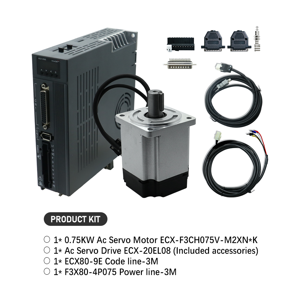 750W AC Servo Motor & ECX Ethe - đánh giá và giá Servo Driver 750W Ac Servo Motor