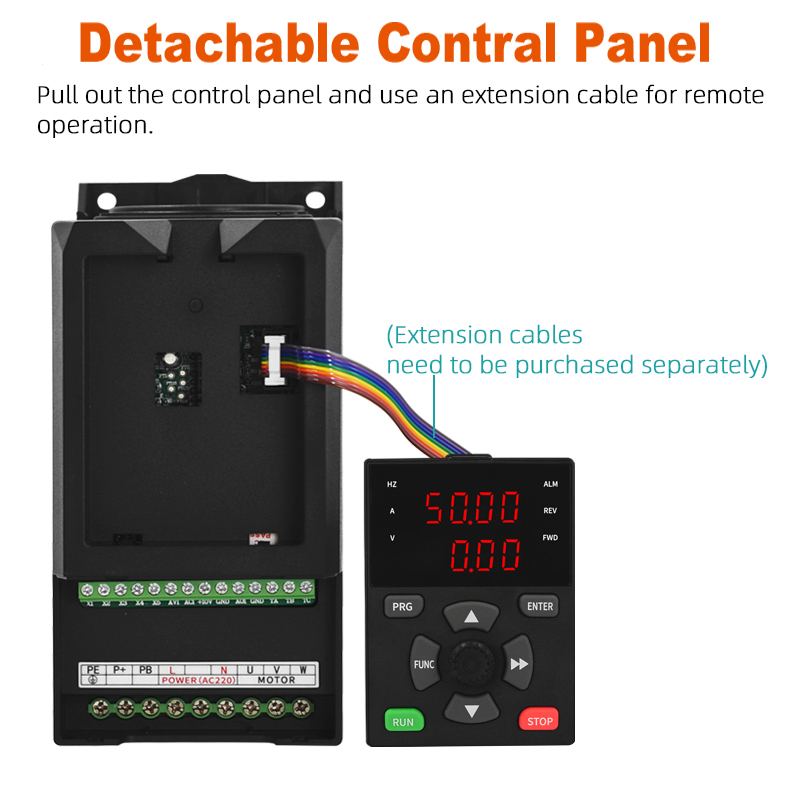 ES280 220V 380V 0.75KW/1.5KW/2 - đánh giá và giá Vfd 0.75Kw Mini Inverter