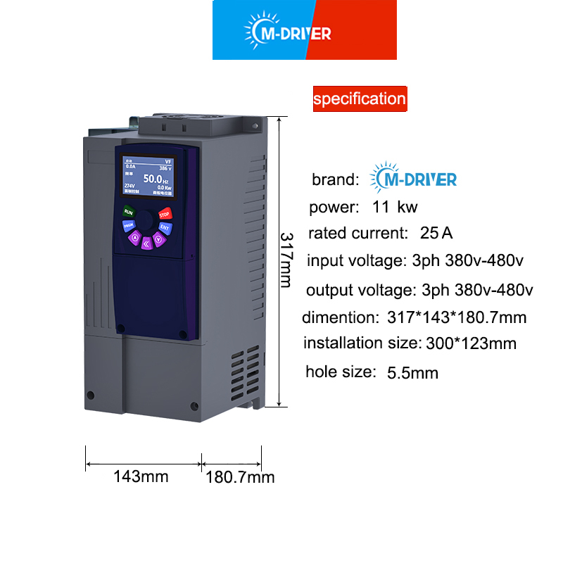 11KW 380V VFD Frequency Conver - đánh giá và giá Vfd 11Kw Pump Controller