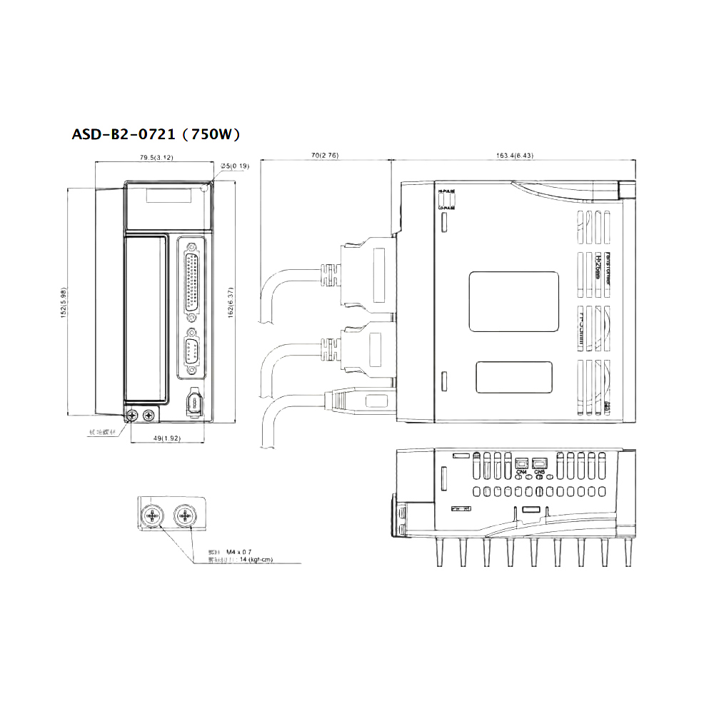 WaveTopSign Delta 750W AC Serv - đánh giá và giá Servo Driver 750W Ac Servo Motor