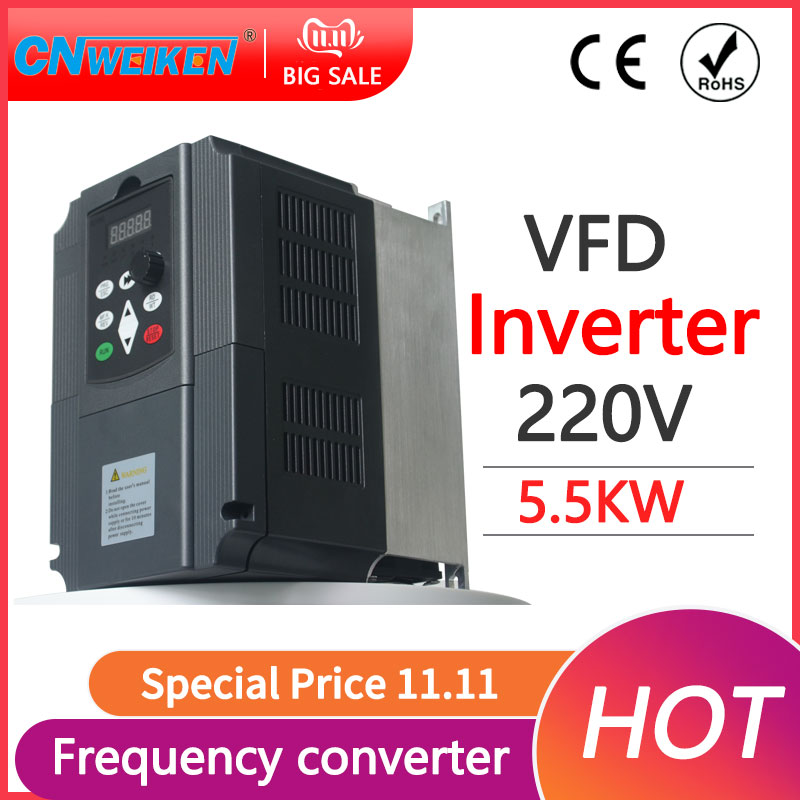 7.5KW 220V Single-phase Invert - đánh giá và giá Vfd 2.2Kw Single Phase 220V