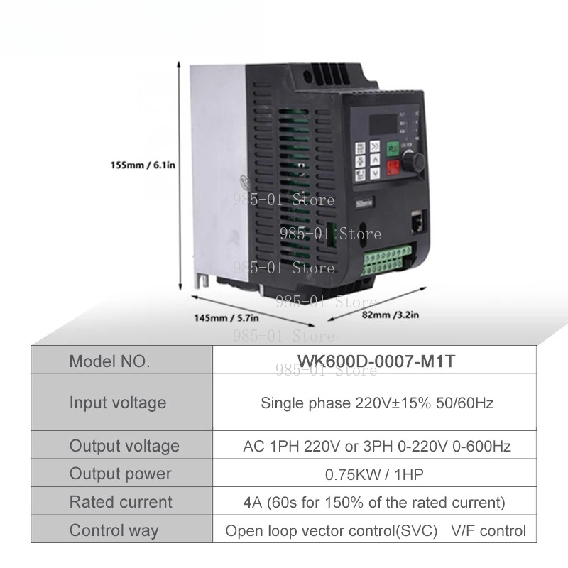 Single Output 220V Motor Speed - đánh giá và giá Vfd 2.2Kw Single Phase 220V