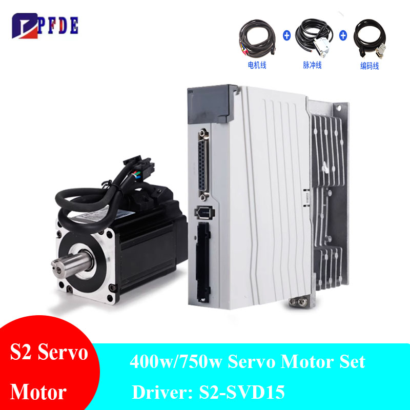 Magnetic Or Optical Encoder S2 - đánh giá và giá Servo Motor 400W With Driver