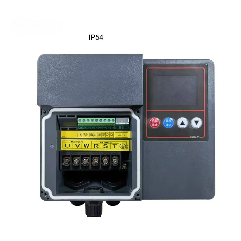 0.75kW 380V IP54 Mini VFD Vari - đánh giá và giá Variable Frequency Drive 3 Phase 380V
