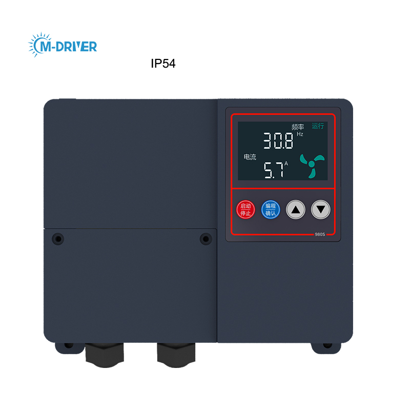 0.75kW 380V IP54 Mini VFD Vari - đánh giá và giá Variable Frequency Drive 3 Phase 380V