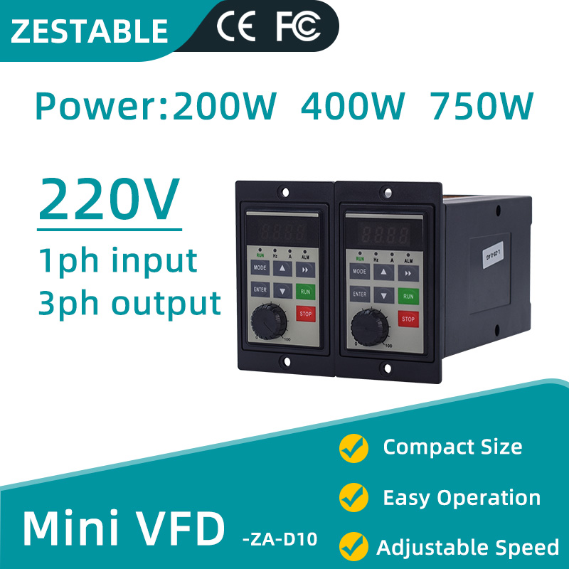Economical Mini VFD Variable F - đánh giá và giá Vfd 0.75Kw Mini Inverter