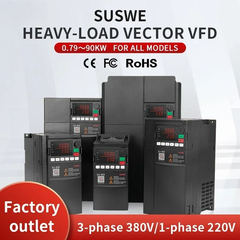 NEW VFD 0.75KW 1.5KW 2.2KW 7.5 - đánh giá và giá Vfd 2.2Kw Single Phase 220V
