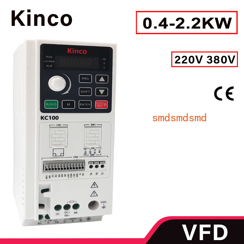 KC100 Inverter VFD 220V To 380 - đánh giá và giá Vfd 2.2Kw Single Phase 220V
