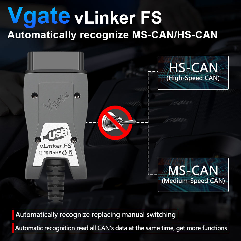 Vgate VLinker FS ELM327 Dành C - đánh giá và giá Vfd With Brake Resistor